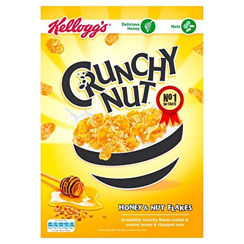 Kellogg's Crunchy Nut Cereal 1kg - (Kellogg's) JJibc1L [sAi]