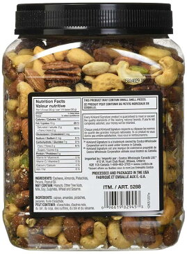 カークランドシグネチャー エクストラファンシー 無塩ミックスナッツ (40oz) Kirkland Signature Extra Fancy Unsalted Mixed Nuts (40oz)