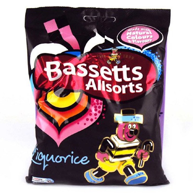 バセット リコリス キャンディー 130g x 12袋 まとめ買い Bassetts Liquorice Allsorts 130g (12 Bags Bulk Buy) リコリス菓子 リコリッシュ イギリス お菓子