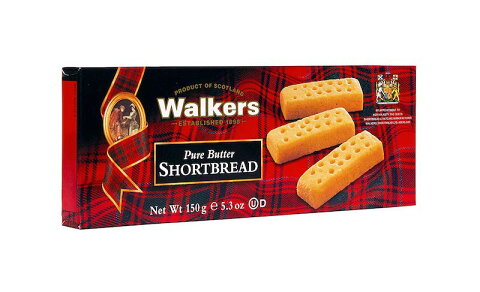 ウォーカーズ ショートブレッドフィンガー 150g x 6個 Walkers Shortbread Fingers, 5.3 Ounces (Pack of 6) イギリスお土産 お菓子 ビスケット クッキー