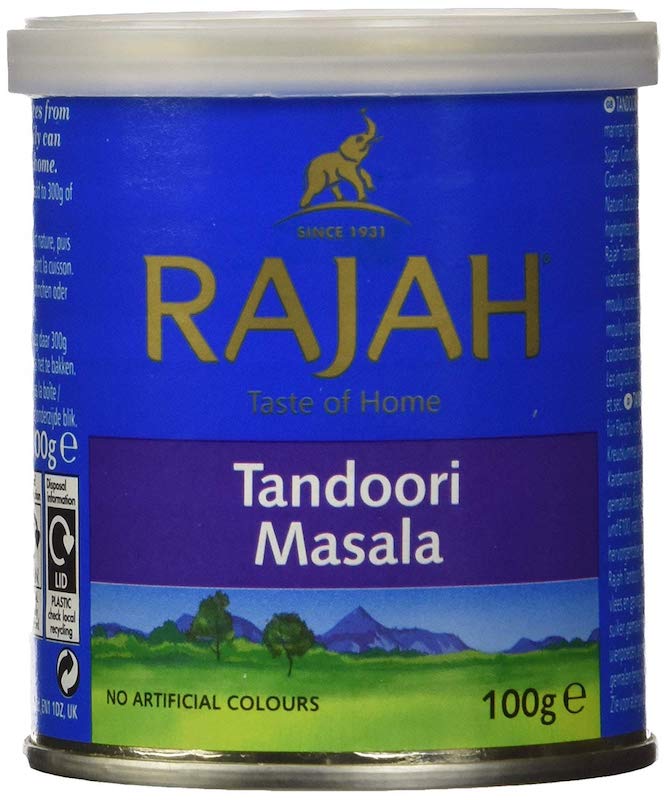 ^h[ }T XpCX W 100g x 6 Rajah Tandoori Masala, 3.53-Ounce Unit (Pack of 6) J~ RA_[ N[u