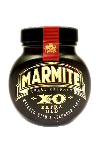 }[}Cg XO Limited Edition Marmite XO Extra Old Matured longer for a stronger taste 250g jar in Gift box