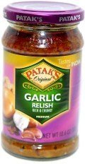 K[bN bV sNX Patak's Original Garlic Relish - Rich & Chunky (Medium) - 10.6oz