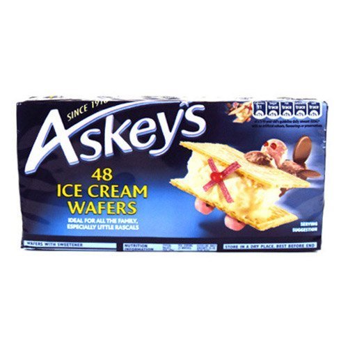 ACXN[ EGn[X 48 Askeys Ice Cream Wafers x 48 150g