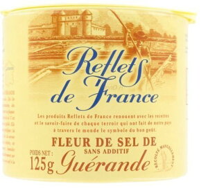 フランス フルードセル 海塩 125g French Fleur De Sel Guerande Reflets De France-Fleur De Sel De Guerande - 4.41 Oz