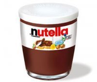 ヌテラ ヘーゼルナッツ チョコスプレッド フェレロ ガラス容器入り Ferrero Nutella (200g) In Glass Cup Authentic Italian Nutella イタリア