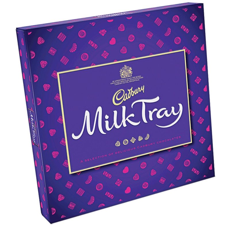 Cadbury Milk Tray Original Cadbury Dairy Milk Chocolate Milk Tray ɥ...