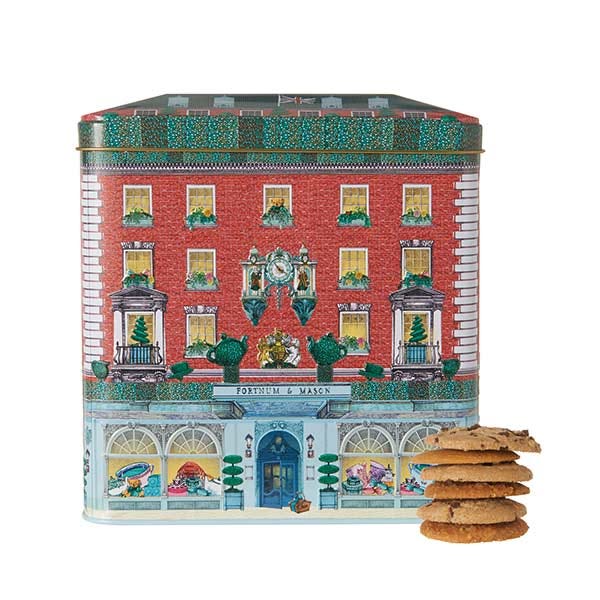 フォートナム＆メイソン Fortnum&Mason Musical Piccadilly Biscuit Selection Tin, 300g オルゴール缶 ビスケット メリーゴーランド イギリス土産【英国直送品】