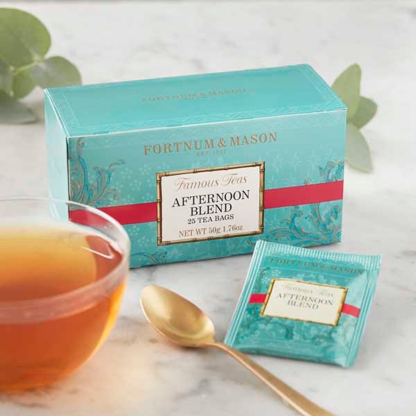 フォートナム＆メイソン FORTNUM MASON Afternoon Blend 25 bags アフタヌーンブレンド 紅茶 25ティーバッグ (個包装) 香りが良い ティー イギリス【英国直送品】