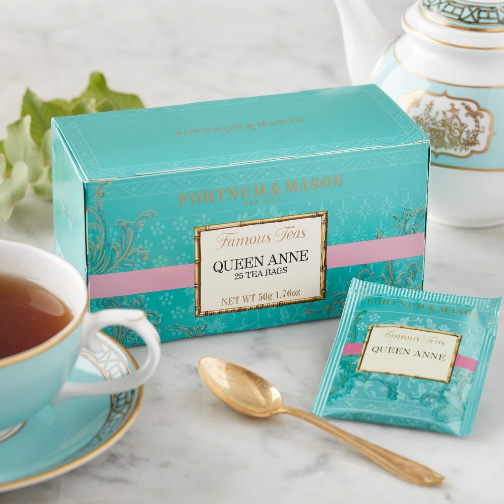 楽天shop ukフォートナム＆メイソン FORTNUM & MASON Queen Anne Blend 25 bags クイーンアン ブレンド 紅茶 25ティーバッグ （個包装） 香りが良い ティー イギリス【英国直送品】