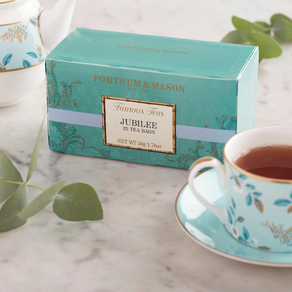 フォートナム＆メイソン FORTNUM & MASON Jubilee Blend 25 bags ジュビリーブレンド 紅茶 25ティーバッグ (個包装) 香りが良い ティー イギリス 英国王室御用達【英国直送品】