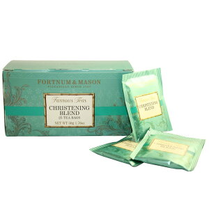 フォートナム＆メイソン FORTNUM & MASON Christening Blend 25 bags クリスニング ブレンド 紅茶 25ティーバッグ (個包装) 香りが良い ティー イギリス 英国王室御用達【英国直送品】