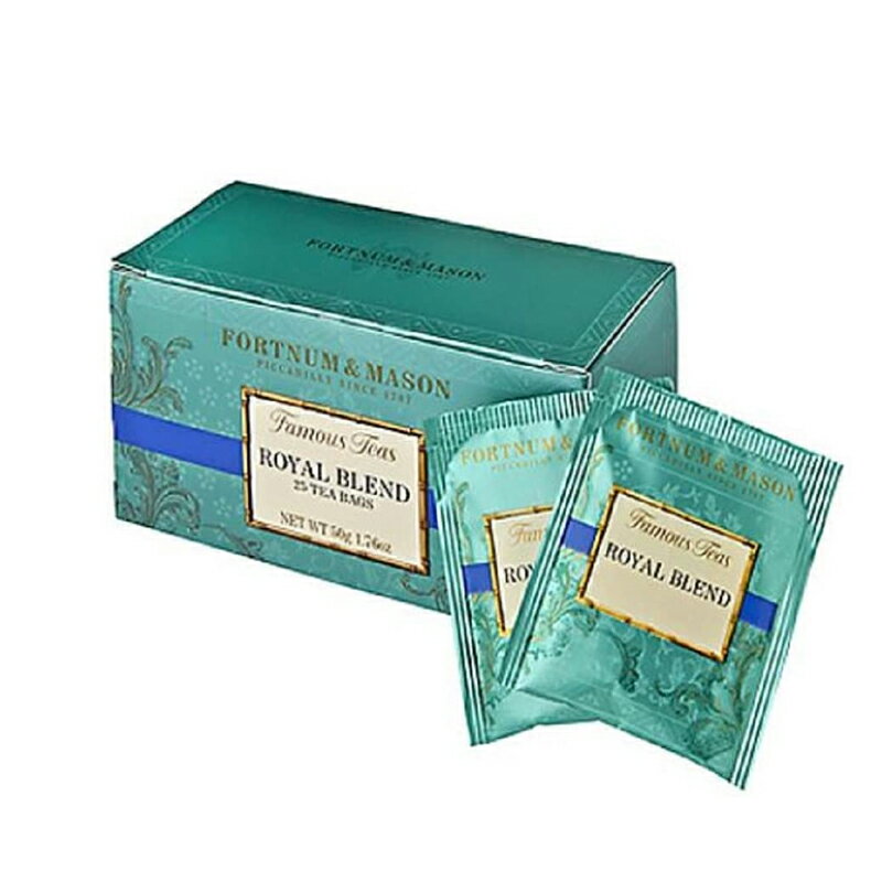 フォートナム＆メイソン FORTNUM MASON Royal Blend 25 bags 紅茶 ロイヤル ブレンド 25ティーバッグ (個包装) 香りが良い ティー イギリス【英国直送品】