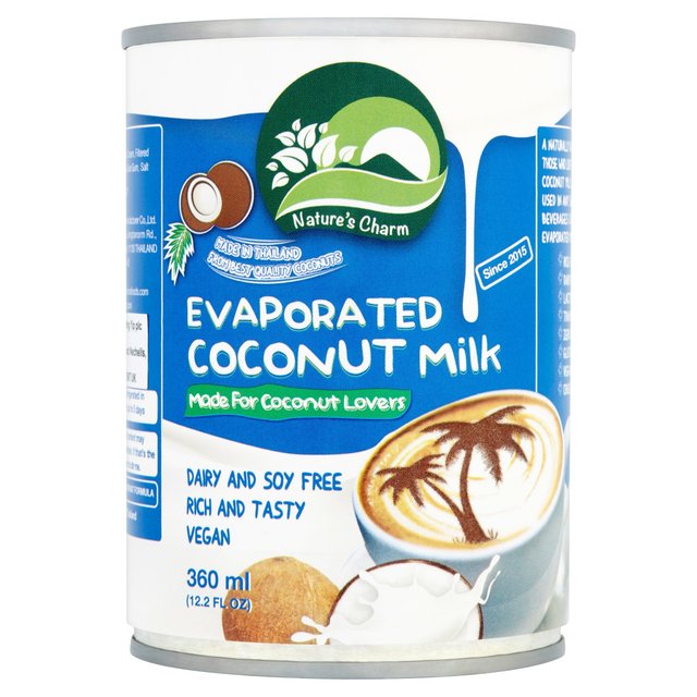 Nature's Charm Evaporated Coconut Milk 360ml lC`[Y`[ @RRibc~N 360ml