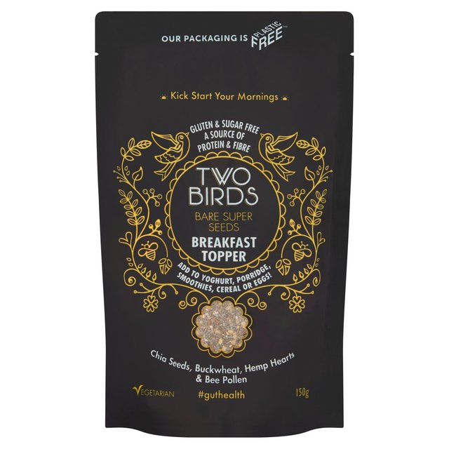 Two Birds Cereals Bare Super Seed Breakfast Topper 150g Two Birds R[t[N X[p[V[h H VA 150g