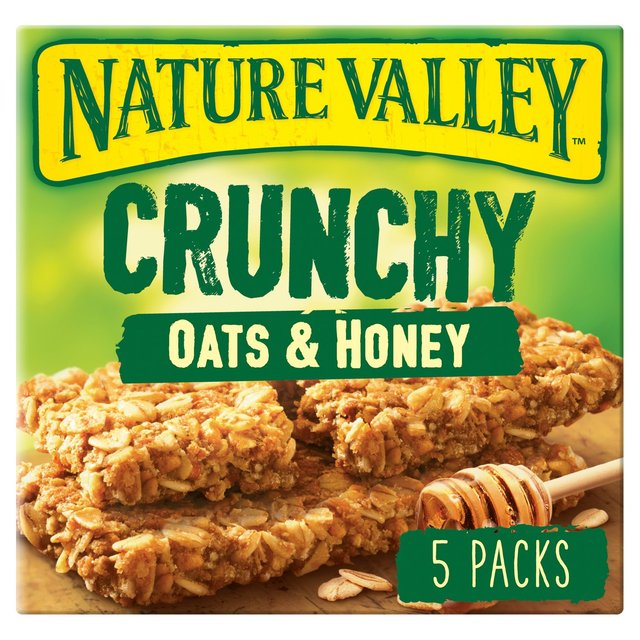 Nature Valley Crunchy Oats & Honey Cereal Bars 5 x 42g Nature Valley (ネイチャーバレー) クランチー・オーツ＆ハニー・シリアルバ..