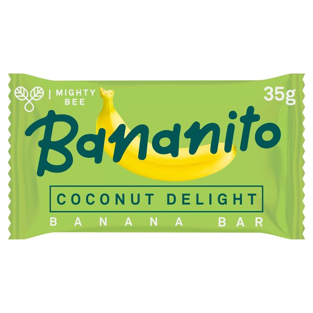 MightyBee Bananito Banana Bar Coconut Delight 35g マイティービー バナニート バナナバー ココナッツディライト 35g
