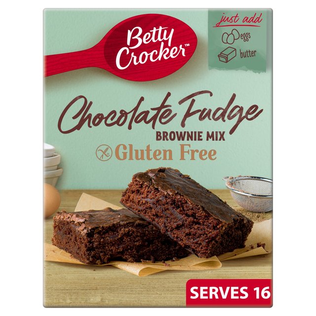 Betty Crocker Gluten Free Chocolate Fudge Brownie Mix 415g ベティクロッカー グルテンフリー チョコレート ファッジ ブラウニー ミックス 415g