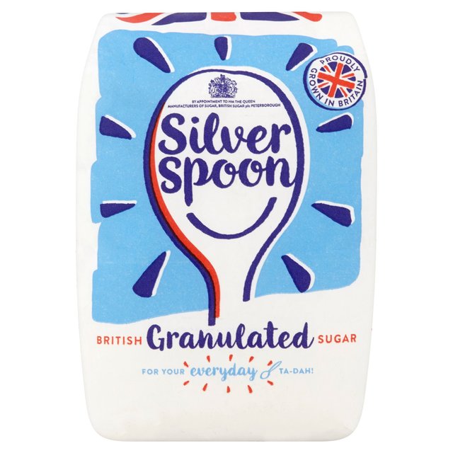 Silver Spoon White Granulated Sugar 500g Silver Spoon (銀のスプーン) ホワイト 白 グラニュー糖 500g