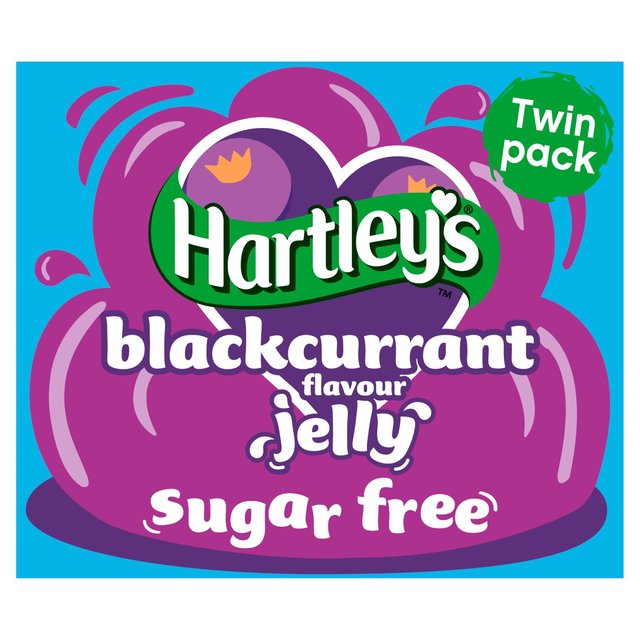 Hartley's Sugar Free Blackcurrant Jelly Crystals 23g Hartley's (ハートレー) 無糖 カシスゼリー結晶 23g