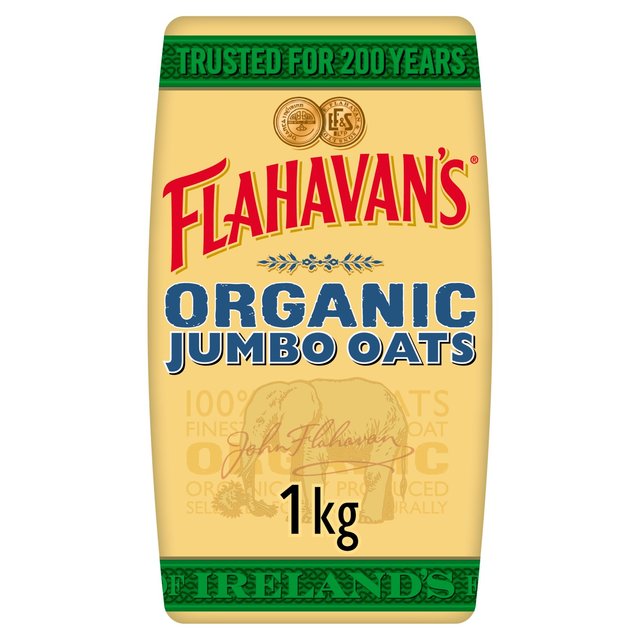 Flahavan's Organic Jumbo Oats 1kg Flahavan's (tnoY) L@ I[KjbN W{ I[c 1kg