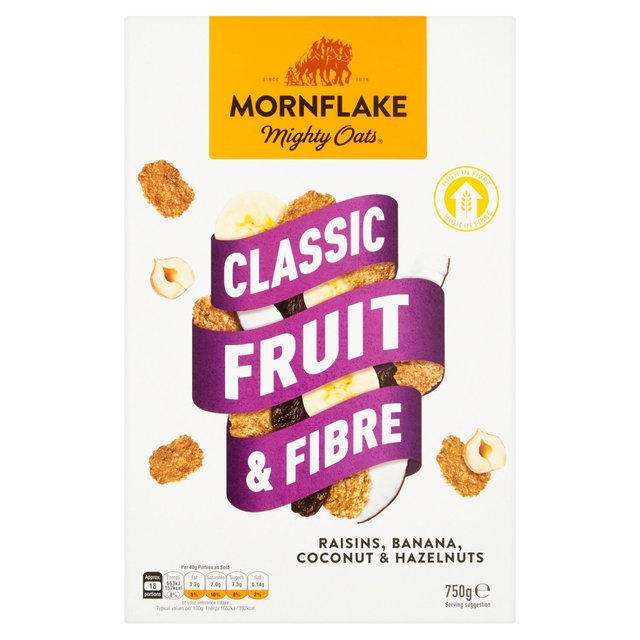 Mornflake Fruit & Fibre 750g Mornflake (モーンフレーク) フルーツ＆ファイバー 750g