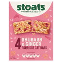 Stoats - Rhubarb & Ginger Porridge Bars - Multi 4 x 50g Stoats (Xg[g) o[uWW[|bWo[ }` 4 x 50g