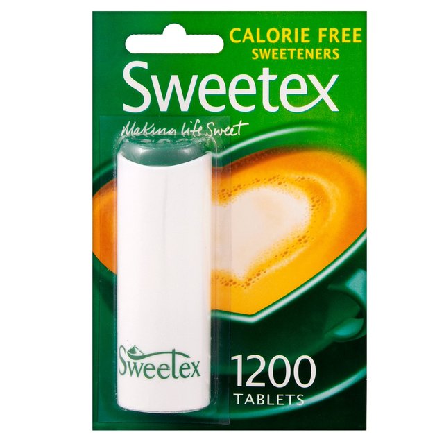 Sweetex Calorie Free Sweeteners 1200 per pack Sweetex (スウィーテックス) タブレット砂糖 低カロリー 甘味料 1パック 1200粒