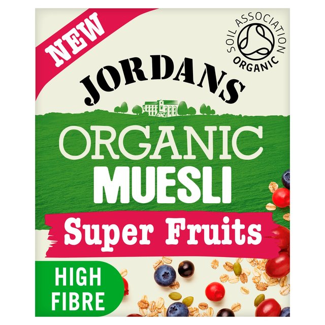 Jordans Organic Superfruits Muesli 450g ジョーダン オーガニック スーパーフルーツ ミューズリー 450g