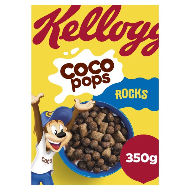 Kellogg's Coco Pops Coco Rocks 350g PbO RR|bvX RRbNX 350g