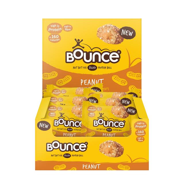 Bounce Filled Peanut Protein Balls 12 x 35g Bounce (oEX) tBh s[ibc veCo[ 12 x 35g