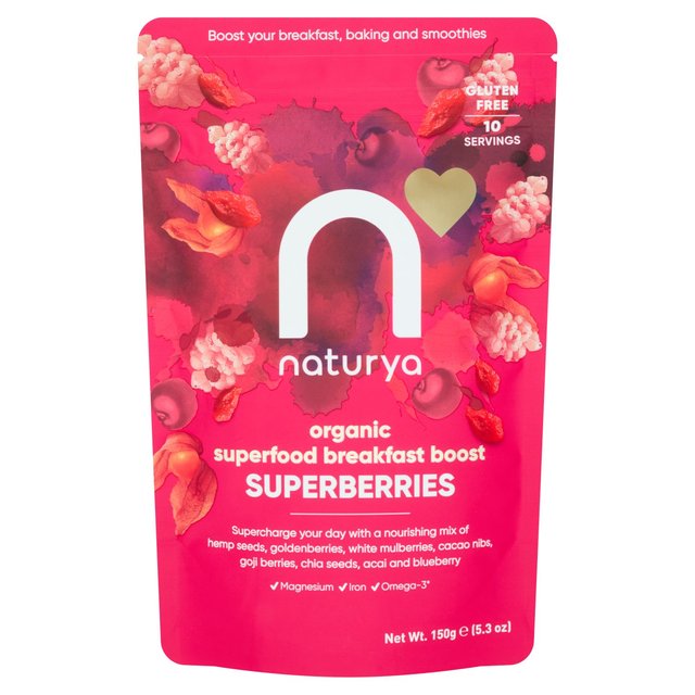 Naturya Organic Breakfast Boost Superberries 150g Naturya ii`Aj I[KjbN ubNt@[Xg u[Xg X[p[x[ 150g