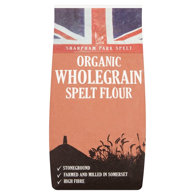 Sharpham Organic Wholegrain spelt Flour 1kg Sharpham Park （シャーパム パーク） 有機 オーガニック ホールグレイン スペルト 小麦粉 1kg