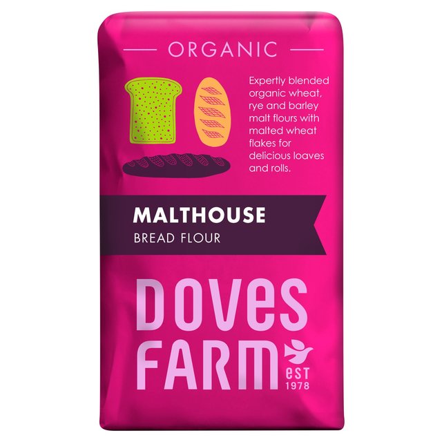 Doves Farm Organic Malthouse Flour 1kg ダヴズファーム オーガニック マルトハウス小麦粉 1kg