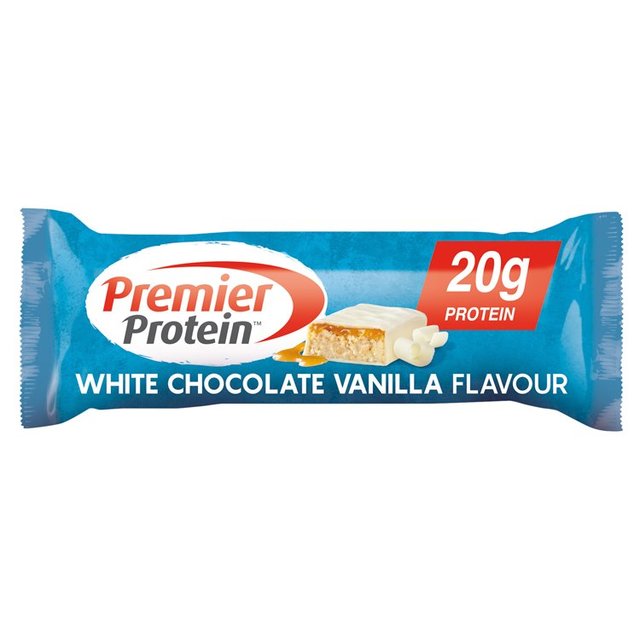 Premier Protein White Chocolate Vanilla Bar 50g v~AveC zCg`R[g ojo[ 50g