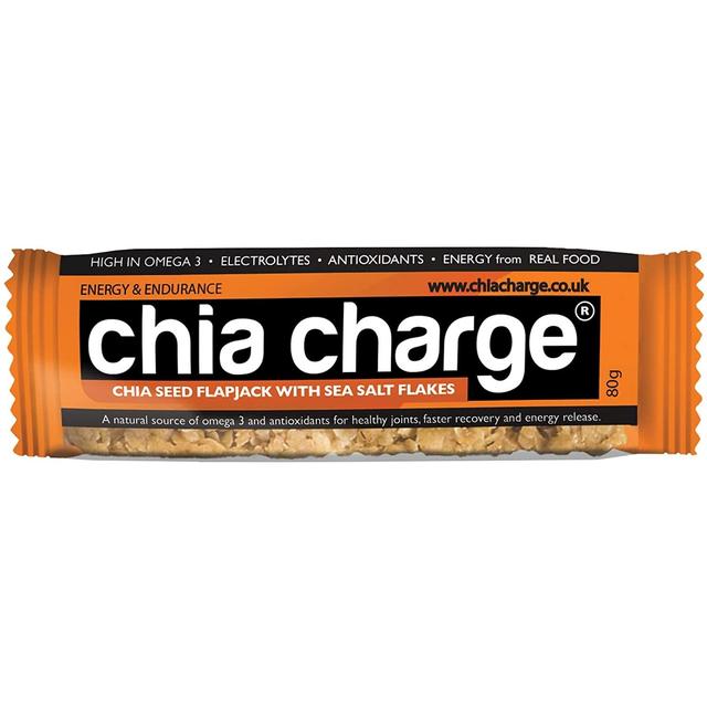Chia Charge Original Chia Seed Flapjack 80g Chia Charge i`A `[WjIWi `AV[h tbvWbN 80g