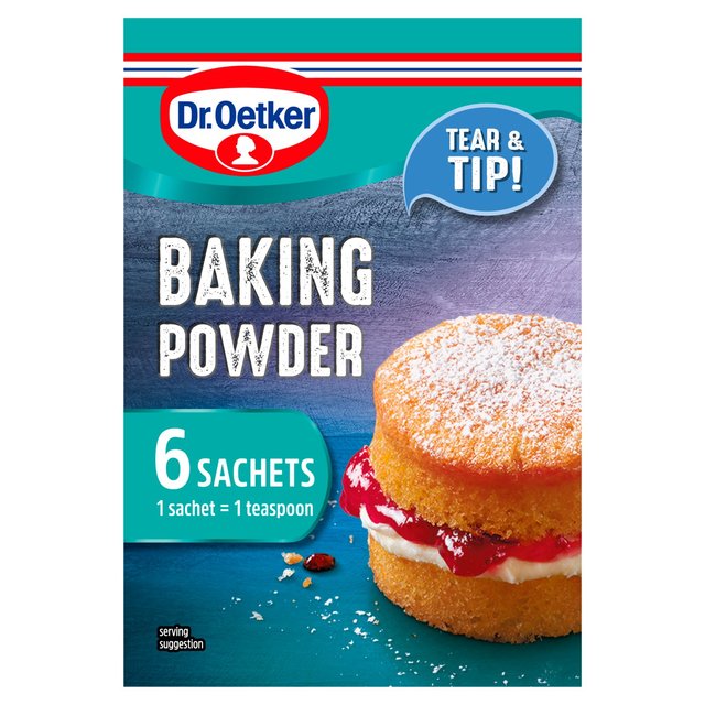 Dr. Oetker Gluten Free Baking Powder Sachets 6 x 5g hN^[I[J[ Oet[ x[LOpE_[  6 x 5g