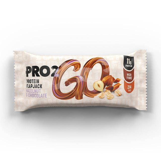 Pro 2go Protein Flapjack Hazelnut & Chocolate 50g Pro 2go プロテイン フラップジャック ヘーゼルナッツ＆チョコレート 50g