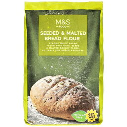 M&S Seeded & Malted Bread Flour 1.5kg M&S 種入り 麦芽パン 小麦粉 1.5kg