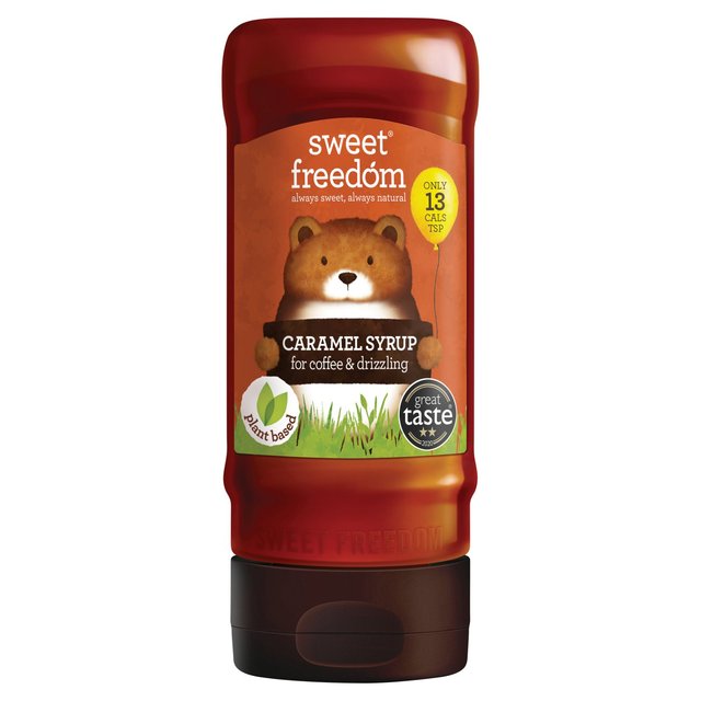 Sweet Freedom Caramel Flavoured Syrup 350g ÂRL̃Vbv350g