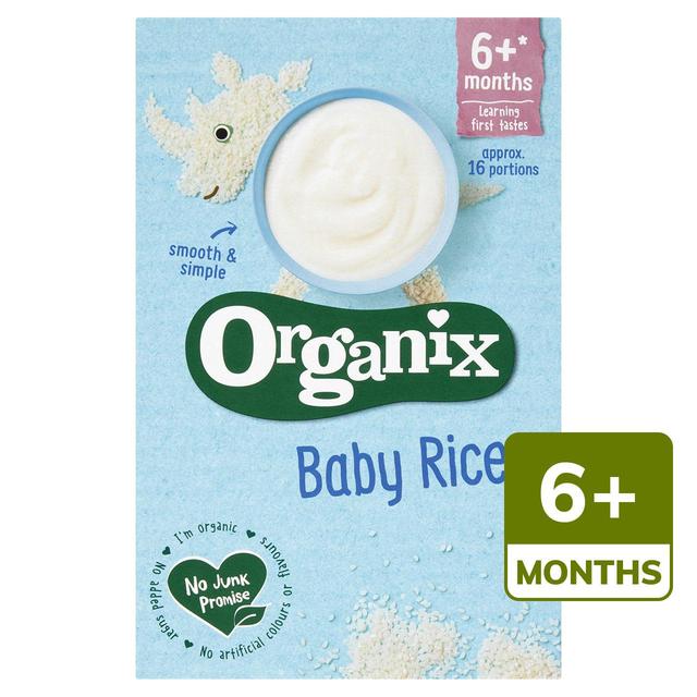 Organix Baby Rice Cereal - Organic 100g I[KjbNXExr[CXVA I[KjbN 100g
