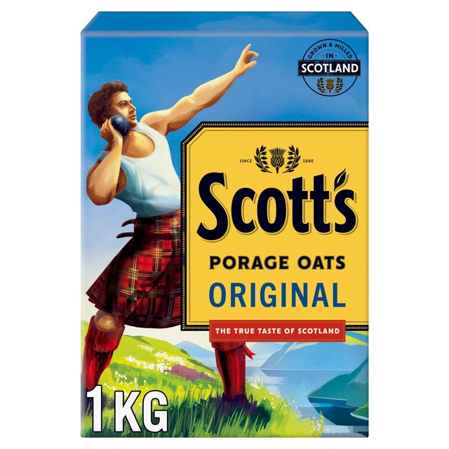 Scott's Porage Original Porridge Oats 1kg XRbgE|[bW IWi |bWI[c 1kg