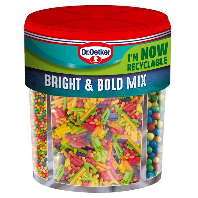 Dr. Oetker Bright & Bold Sprinkles Mix 89g ドクター・オッカー ブライト＆ボールド スプリンクルミックス 89g