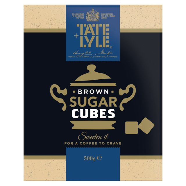 Tate & Lyle Fairtrade Demerara Sugar Cube 500g e[gCEtFAg[hEfEVK[EL[u 500g