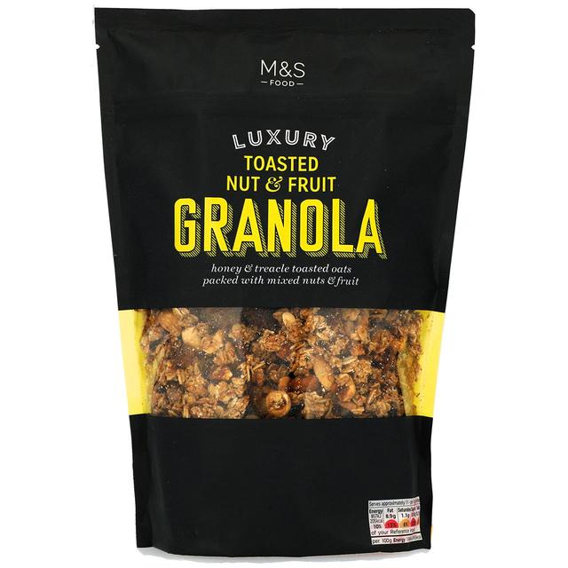 M&S Luxury Toasted Nut & Fruit Granola 500g M&S Luxury g[Xgibc&t[cOm[ 500g