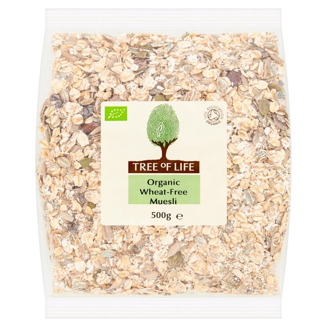 Tree of Life Organic Wheat Free Muesli 500g 生活の木 オーガニック小麦粉不使用ミューズリー 500g