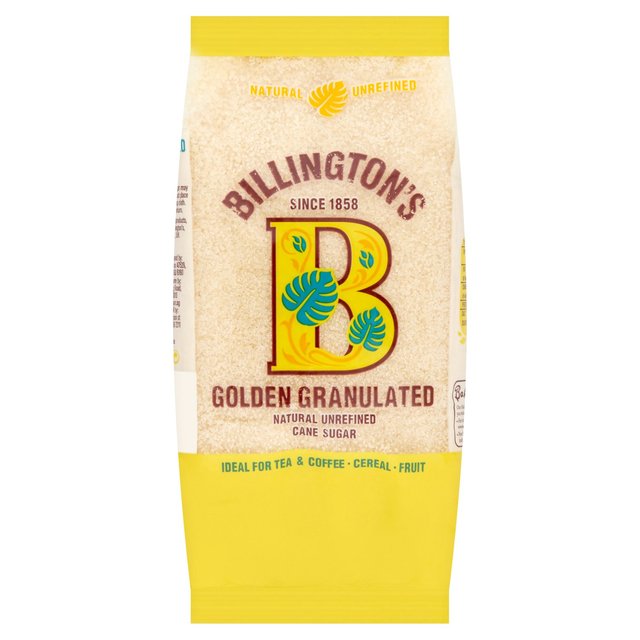 Billington's Organic Unrefined Natural Granulated Cane Sugar 500g rgY I[KjbN i` Oj[ 500g