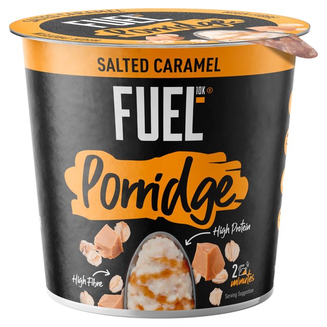 FUEL10K Salted Caramel Porridge Pot 70g FUEL10K L|bW|bg 70g