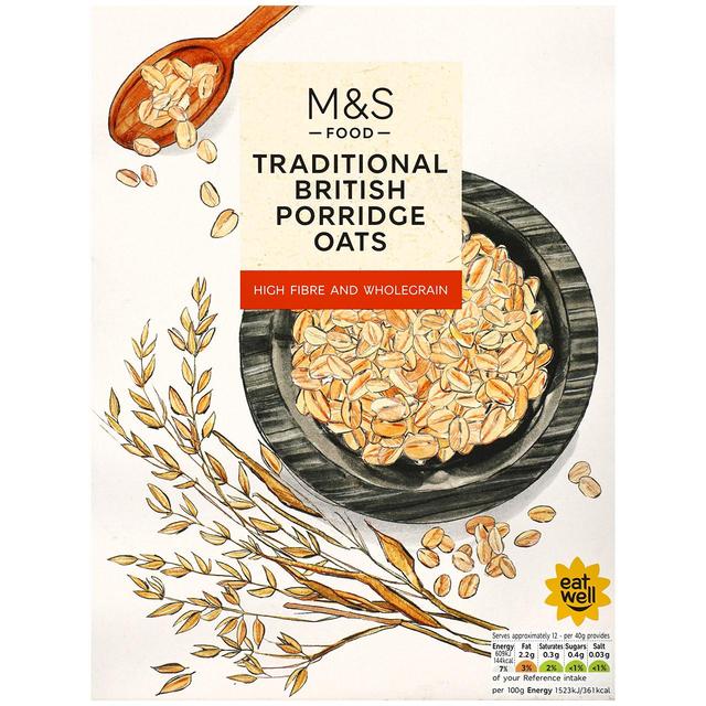 M&S Remarksable Traditional Porridge Oats 500g M&S }[Ju gfBVi |bW I[c 500g