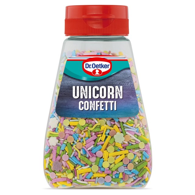 Dr. Oetker Unicorn Confetti Sprinkle Mix 110g Dr. Oetker ユニコーンコンフェティ スプリンクルミックス 110g